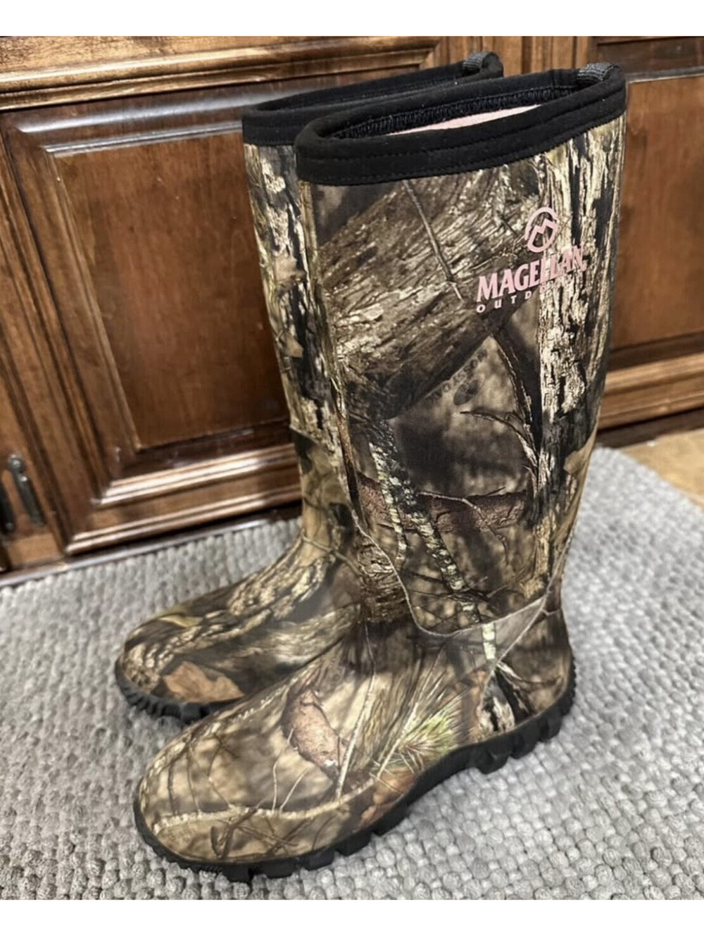 Magellan Outdoors Waterproof Camouflage Hunting Boots Unisex US 7